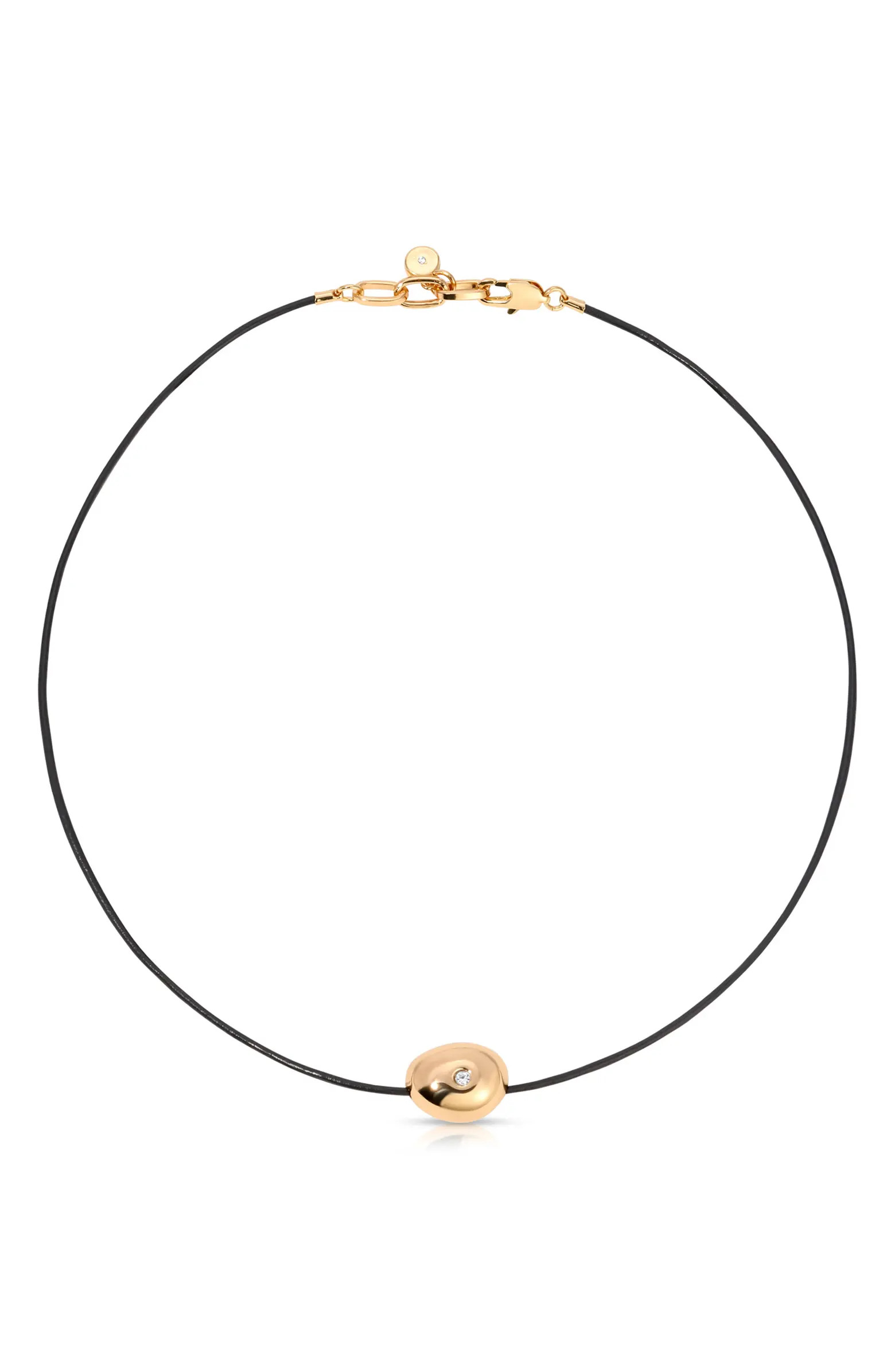 Ettika Pebble Bead Leather Necklace | Nordstrom | Nordstrom