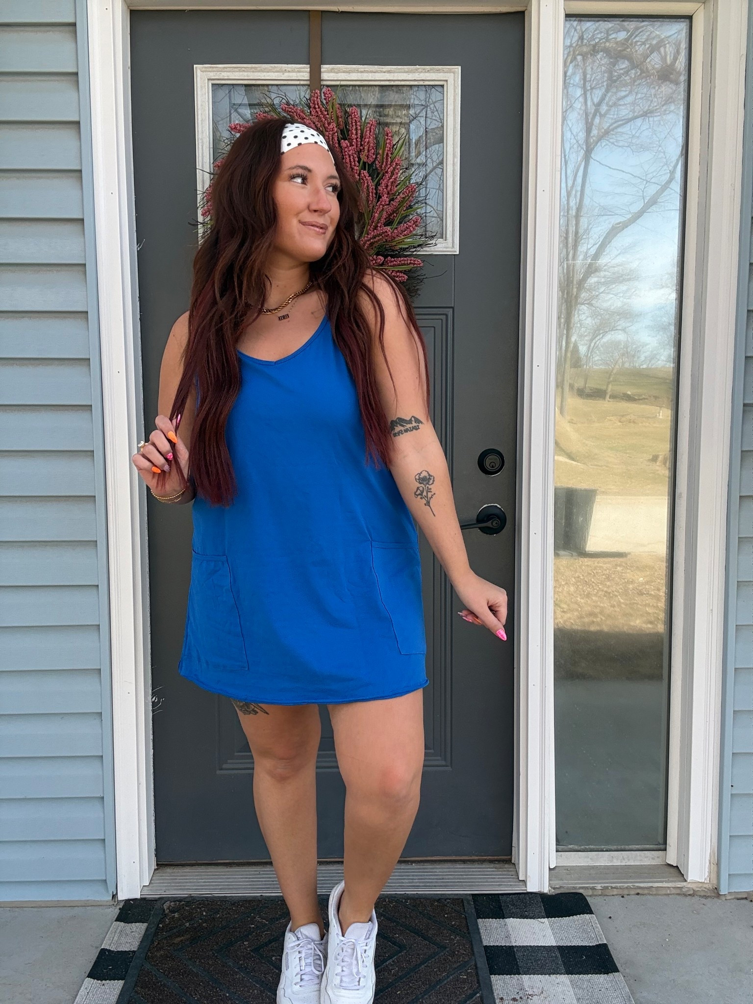 Mom uniform for summer💙🌊☀️

#LTKootd #LTKMidsize