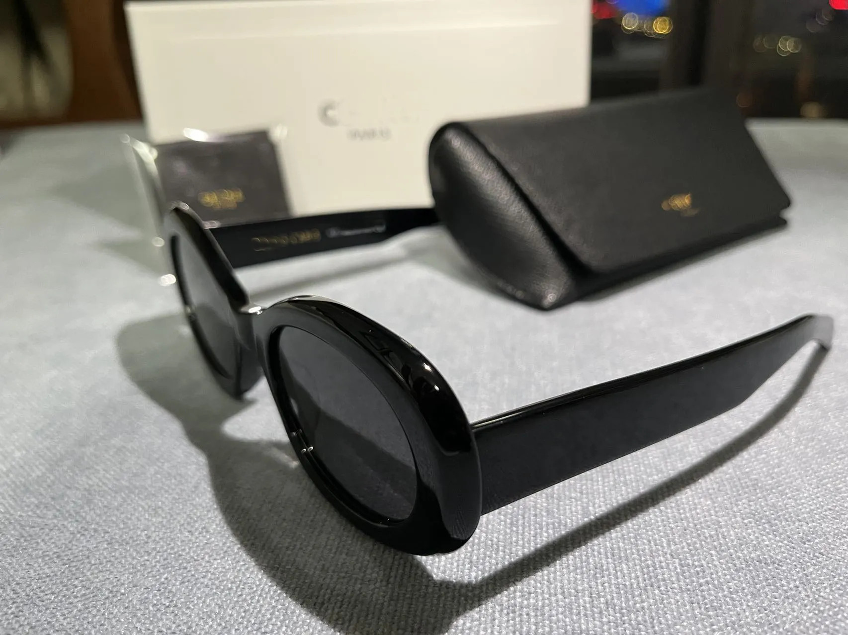 Retro cat's eye sunglasses for women CE's Arc de Triomphe oval French high street | DHGate