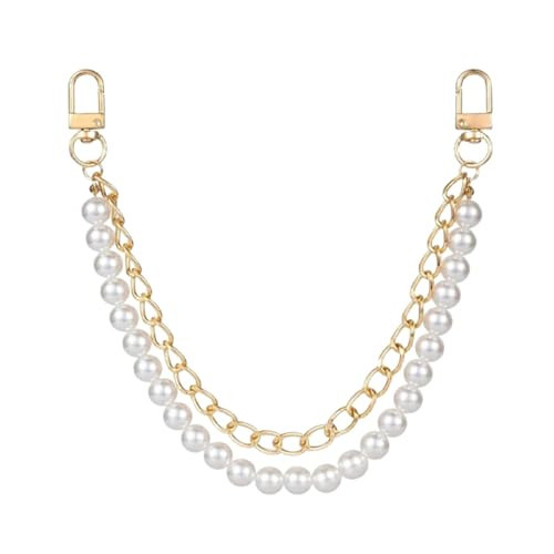 LLAFY Pearl Purse Chain for Women Bag Chain Pants Wallet Chains Bag Purse Charms Jewelry Handbag Decoration Accessories Keychain | Amazon (US)