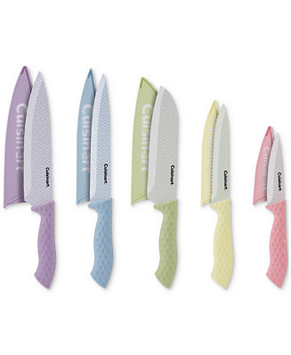 Ceramic Coated 10-Piece Cutlery Knife Set | Macy's