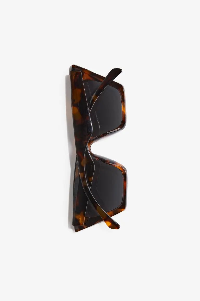 Cat-eye sunglasses - Brown/Tortoiseshell-patterned - Ladies | H&M GB | H&M (UK, MY, IN, SG, PH, TW, HK)