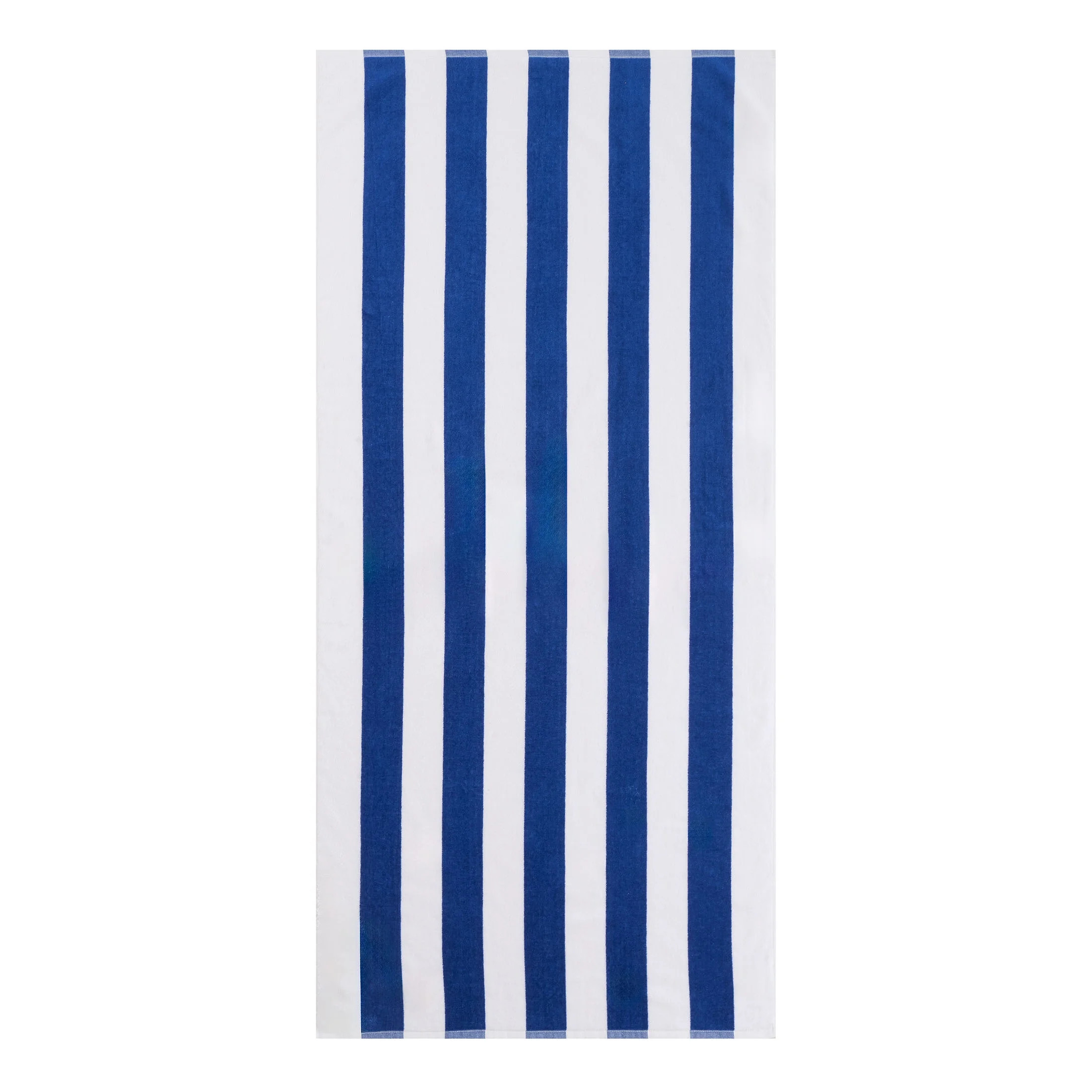 Mainstays Cabana Navy Striped Beach Towel, 58" x 28", Navy | Walmart (US)