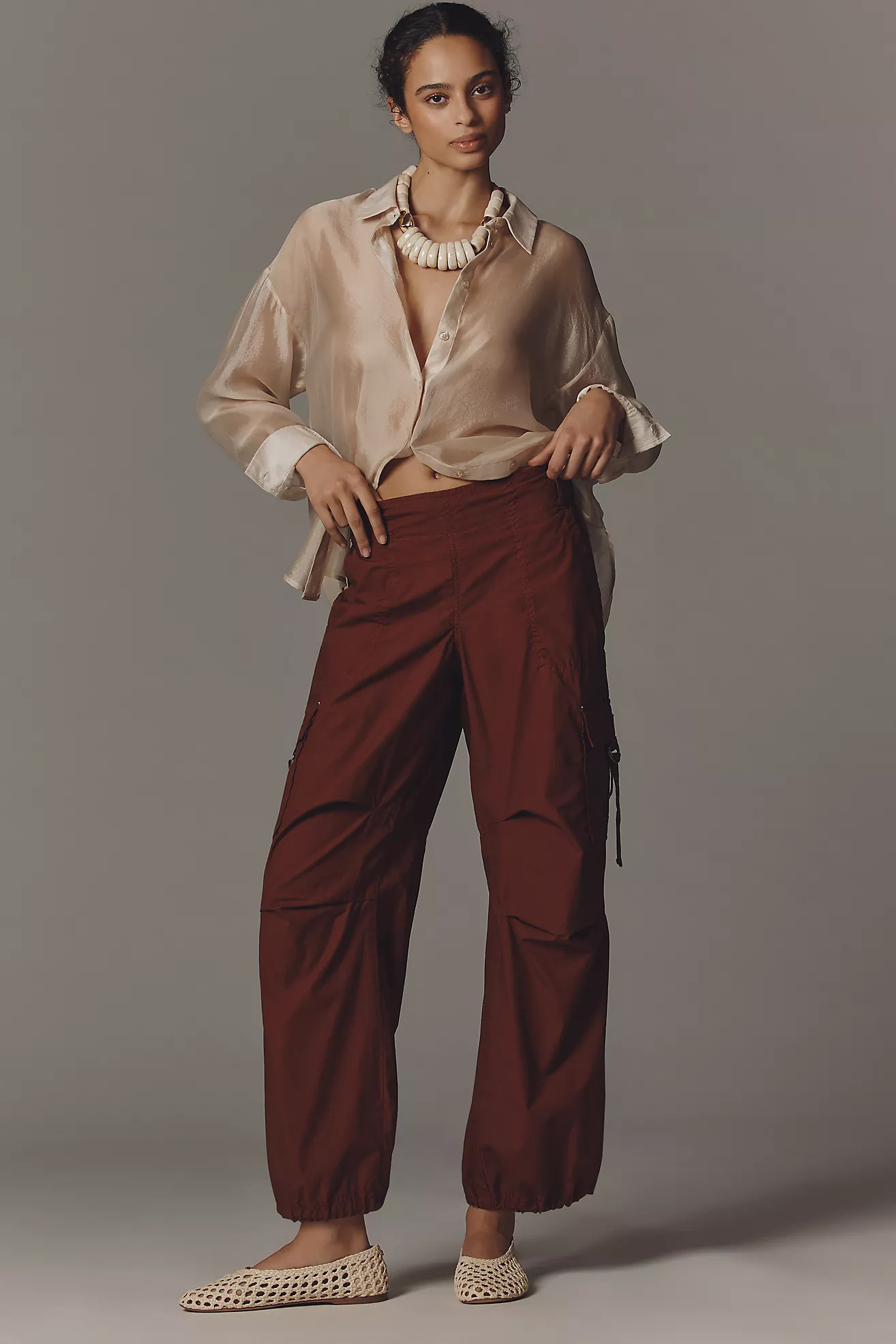By Anthropologie Utility Parachute Pants | Anthropologie (US)