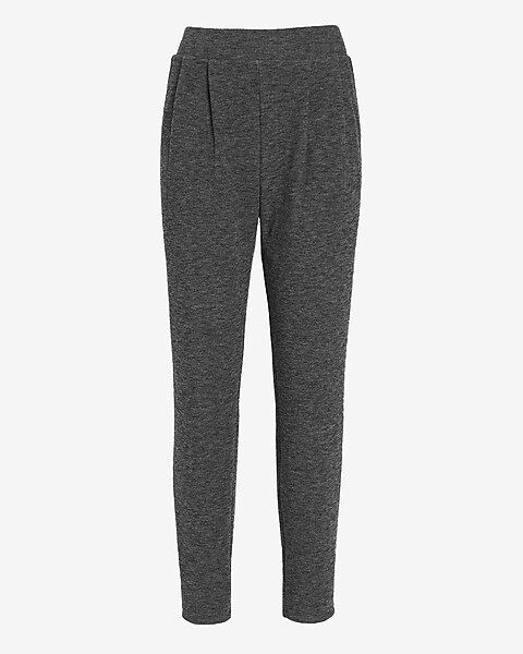 High Waisted Cozy Fleece Joggers | Express