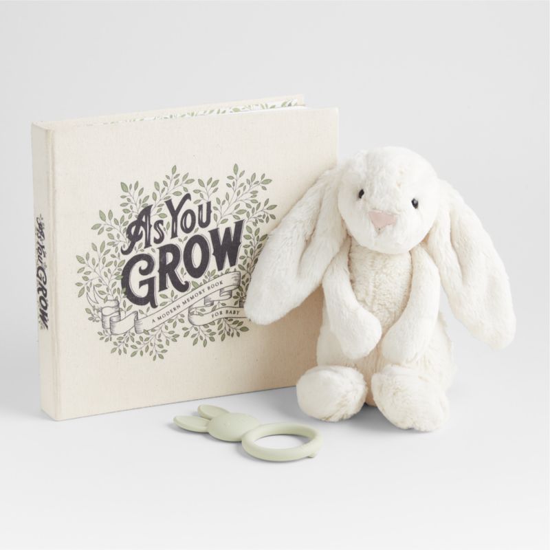 Keepsake Bunny Baby Gift Set | Crate & Kids | Crate & Barrel