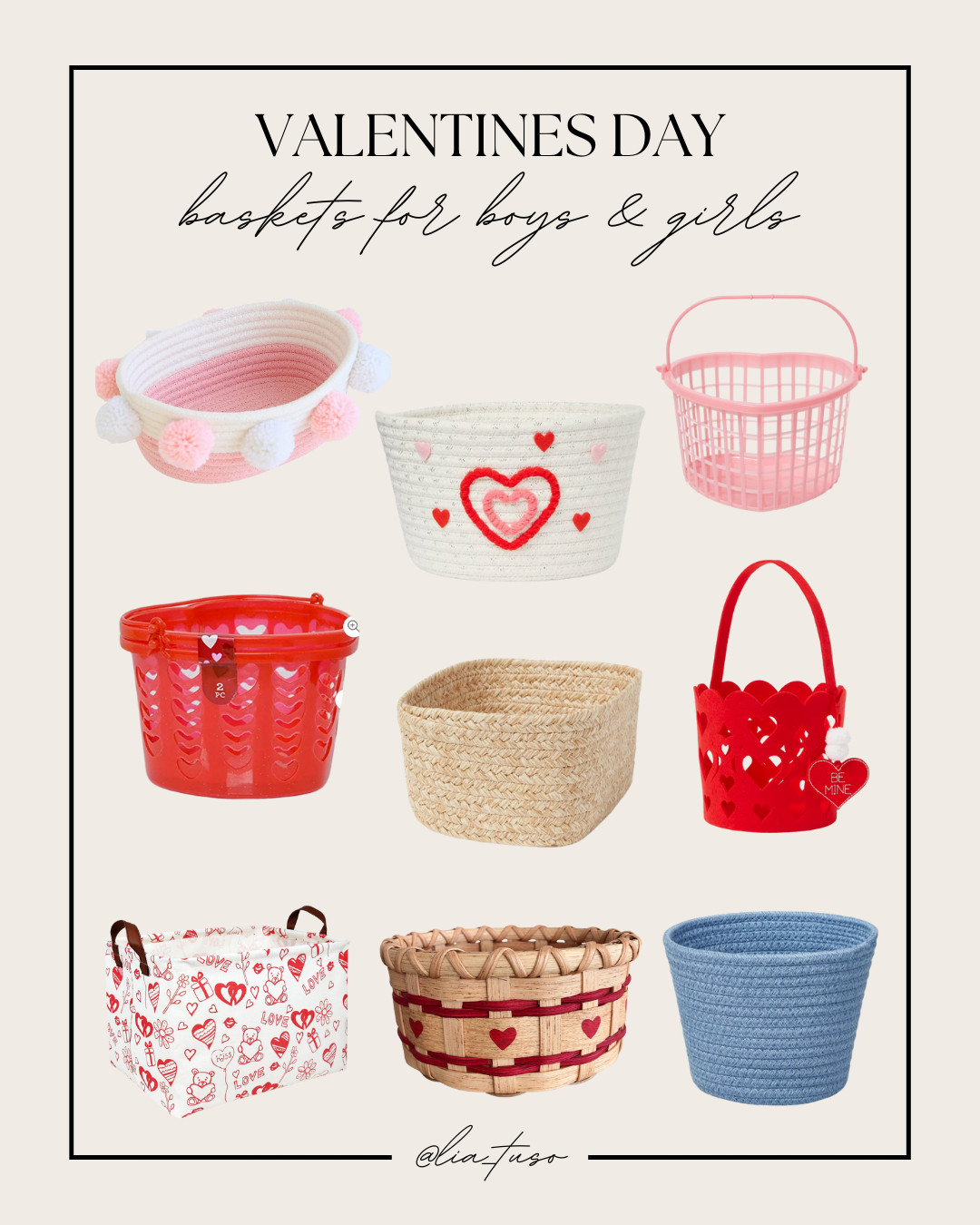Valentines Day Baskets for Boys & Girls | Decorative Coiled Rope Basket, Muffin basket heart, Valentine's Day Basket for Gifts, Greenbrier Love Gift Basket with Handle, Heart Rope Valentine's Day Decorative Basket, Valentine's Day Decorative Bucket Hearts, Felt Heart Valentine's Day Basket Red, Small Natural Woven Basket, Small Coiled Rope Basket, Small Pink Basket with Pom Pom

#ValentinesDayBasket #ValentinesBasket #ValentinesBasketForKids 

 #LTKGiftGuide #LTKSeasonal #LTKKids