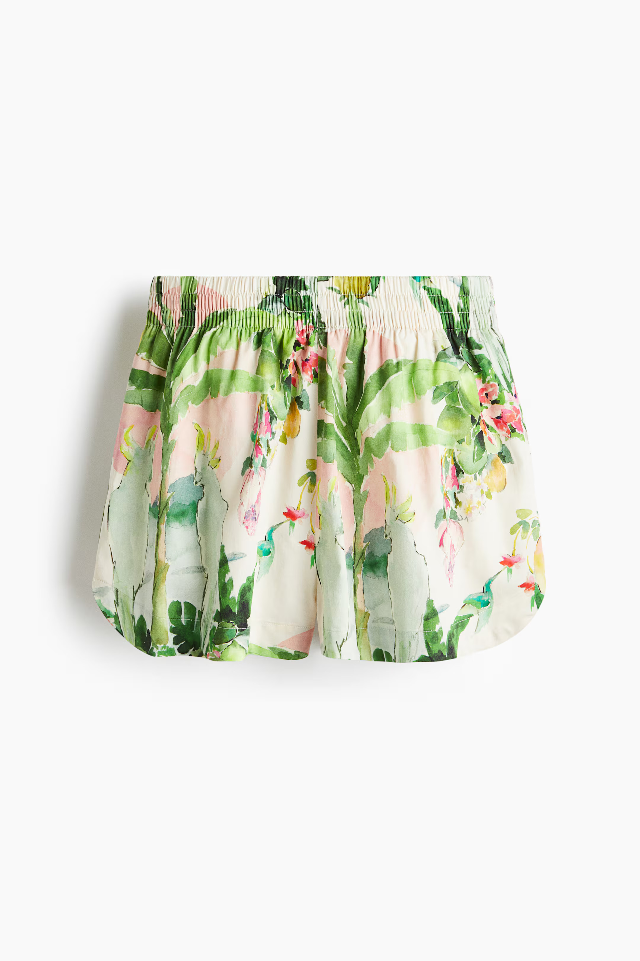 Patterned Cotton Shorts | H&M (US + CA)