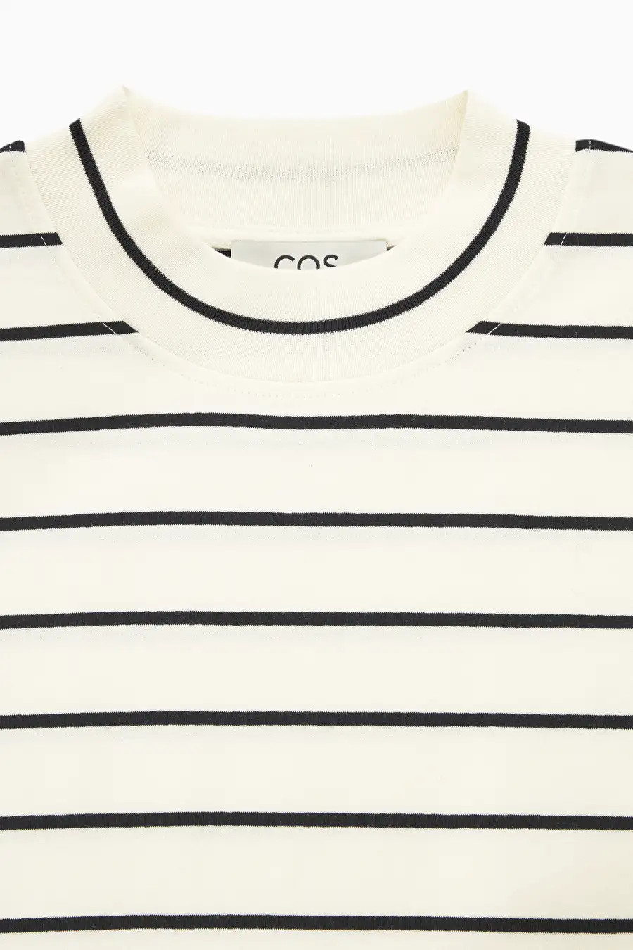 THE FULL VOLUME T-SHIRT - OFF WHITE / STRIPED - COS | COS UK