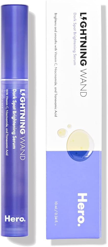 Lightning Wand from Hero Cosmetics - Brightening Serum for Fading Post-Blemish Dark Spots with Bo... | Amazon (US)