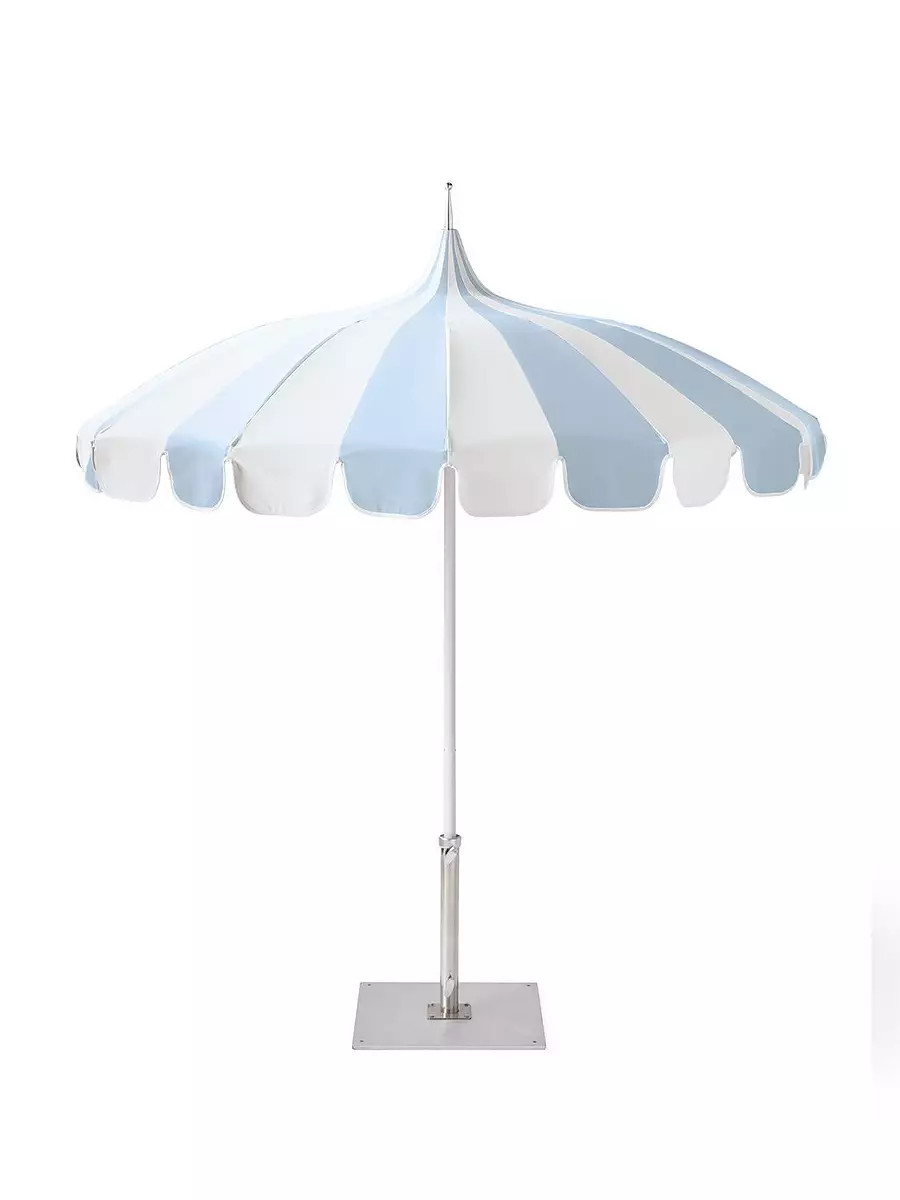 Eastport Striped Umbrella | Serena and Lily