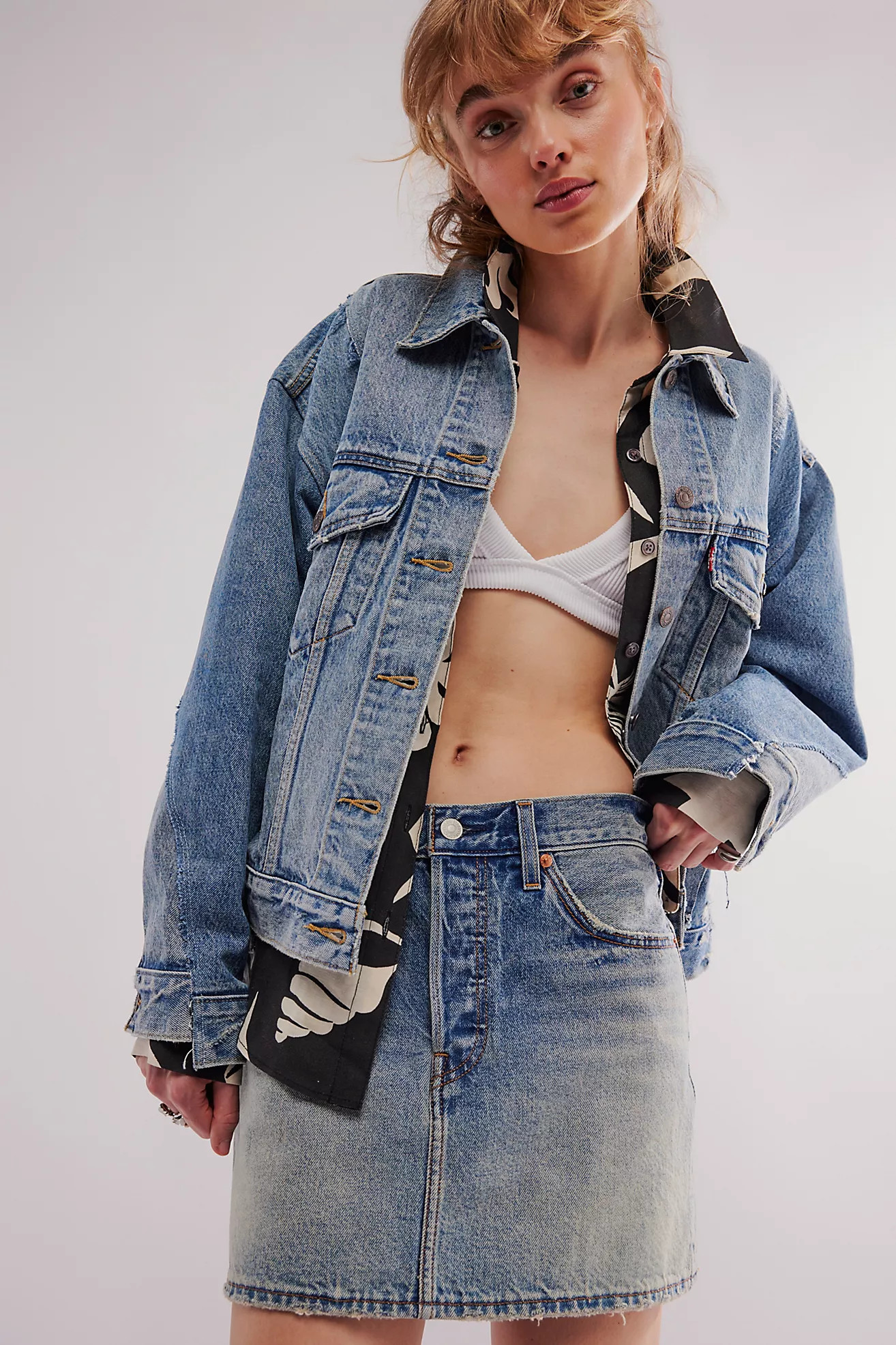 Levi's Icon Skirt | Free People (Global - UK&FR Excluded)