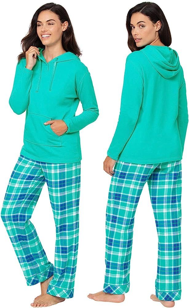 PajamaGram Womens Pajamas Soft Cotton - Winter Pajamas for Women | Amazon (US)