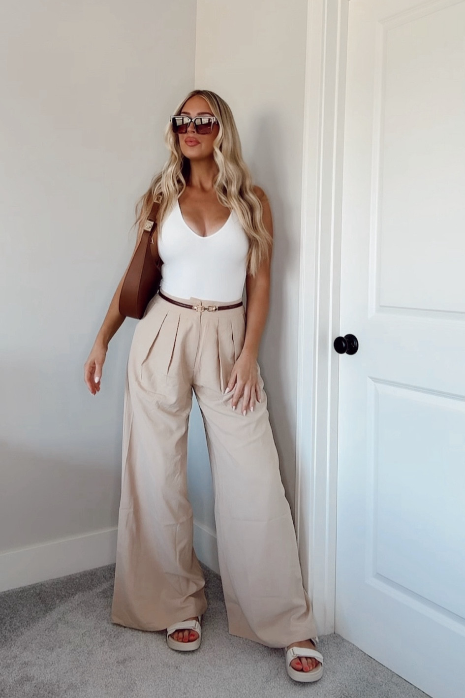 Wearing a size S in the bodysuit & size 6 in the pants 

#LTKFindsUnder50 #LTKStyleTip #LTKFindsUnder100