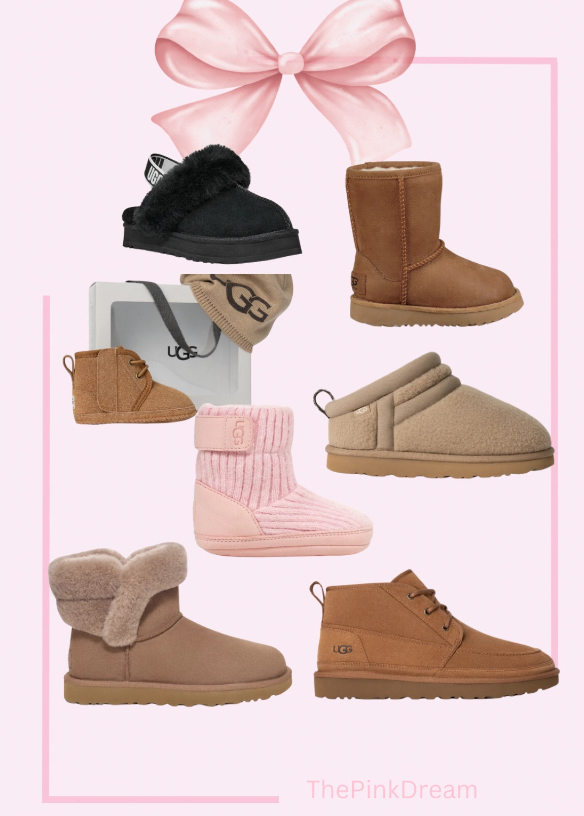 Ugh on sale!! Not a lot of sizes left. Some good options for kids! 