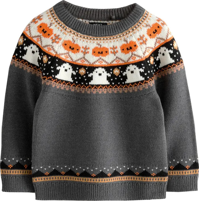 Kids' Halloween Fair Isle Sweater | Nordstrom