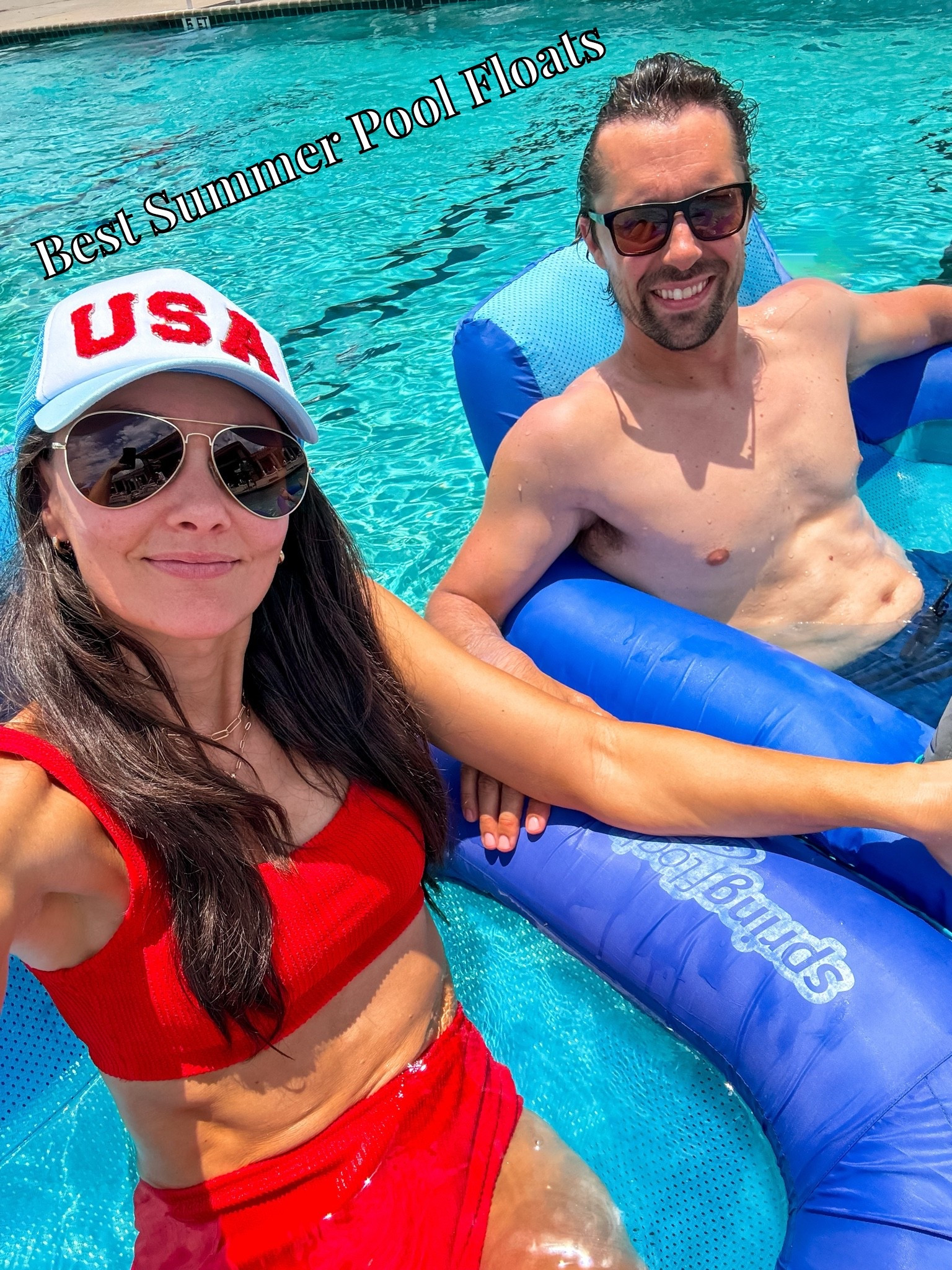 Love these pool floats for summer! You get just the right amount in the water to stay cool while chilling and getting tan. They even have cup holders!

#LTKSeasonal #LTKSwim #LTKHome