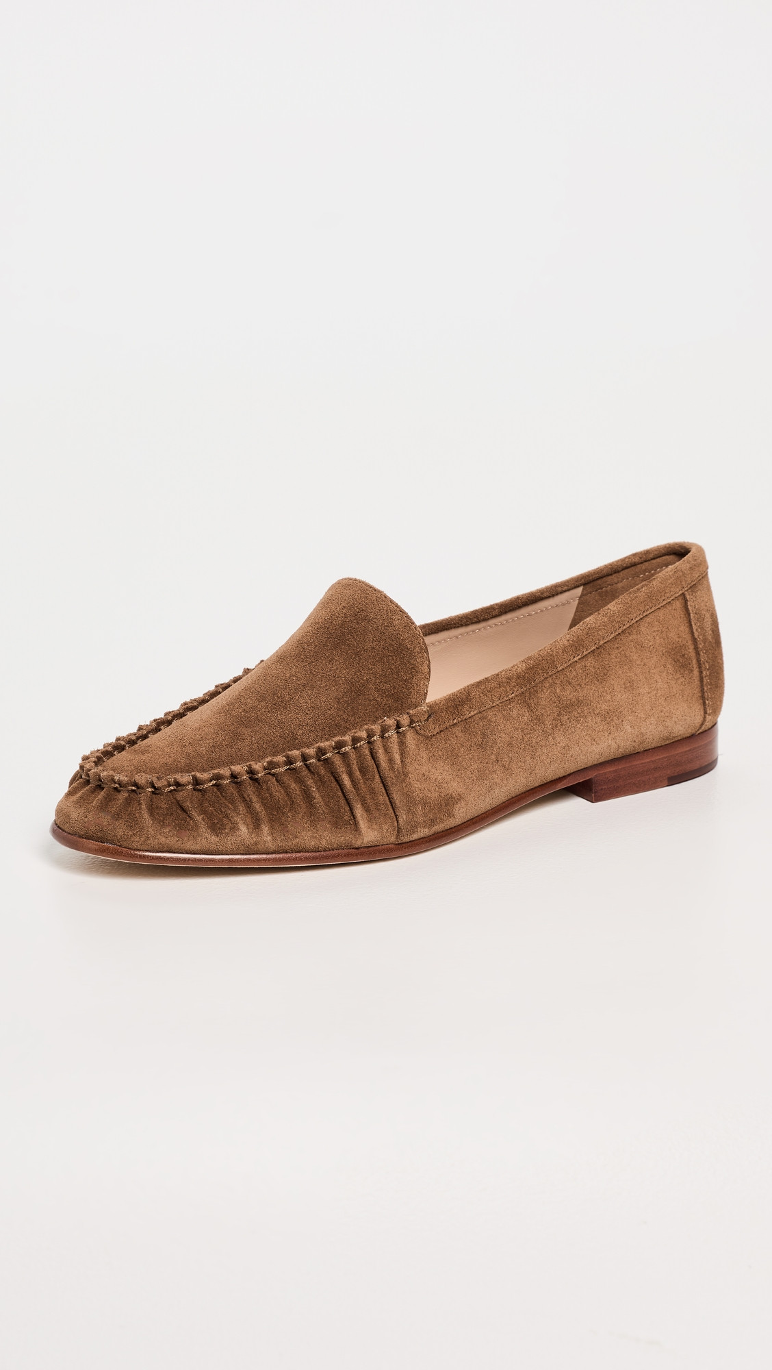 Veronica Beard Prilla Suede Loafers Chestnut 9.5 | Shopbop