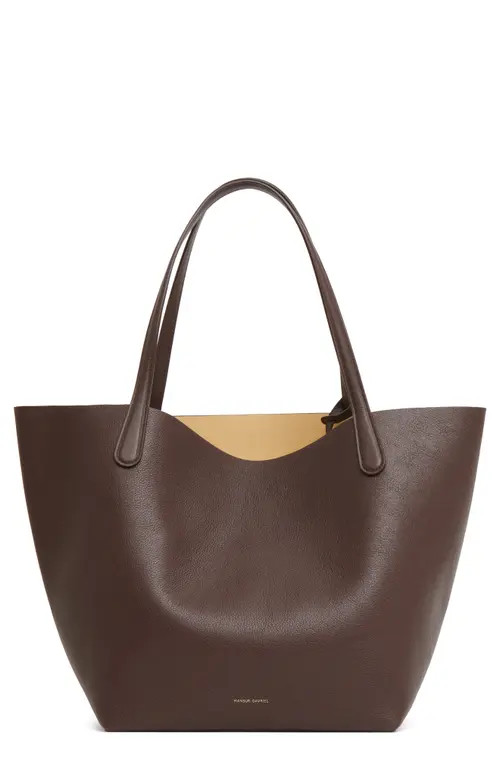 Mansur Gavriel Everyday Soft Leather Tote in Chocolate/Butter at Nordstrom | Nordstrom