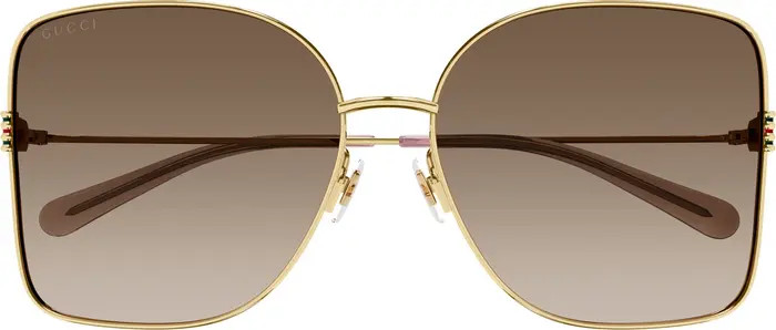 62mm Oversized Square Sunglasses | Nordstrom