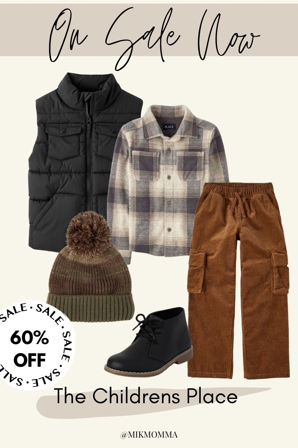 ✨ On Sale Now ✨
Cozy layers, warm textures, and classic fall vibes — all up to 60% OFF right now at The Children’s Place! 🍂🧥 From flannels to corduroys and everything in between, these finds are perfect for keeping your little one stylish (and comfy!) this season.

#LTKKids #LTKBaby #LTKFamily