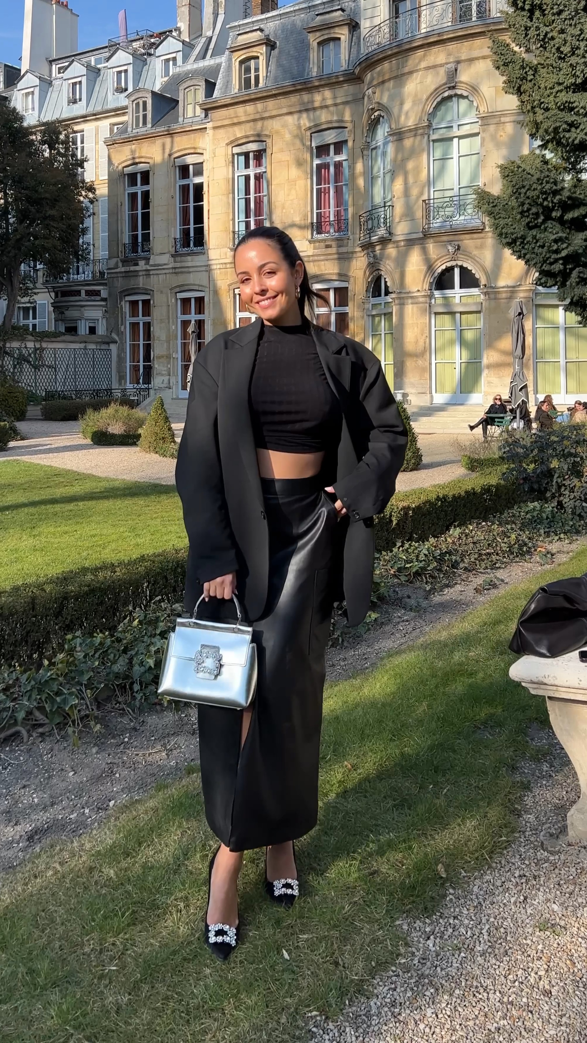 Cute all black look with leather pencil skirt and stilettos 


#LTKSeasonal #LTKshoecrush #LTKstyletip