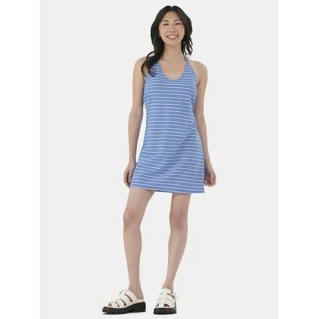 No Boundaries Loop Terry Halter Dress Coverup Women s | Walmart (US)