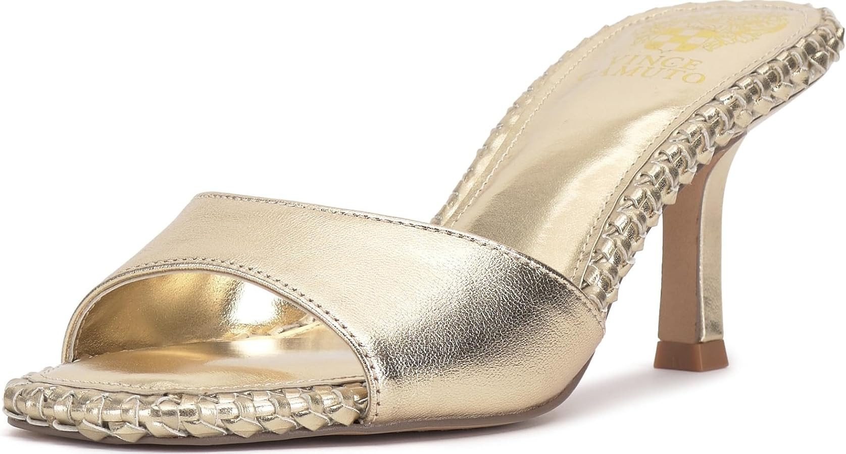 Amazon.com | Vince Camuto Women's Emmla Stitched Mule Sandal | Mules & Clogs | Amazon (US)