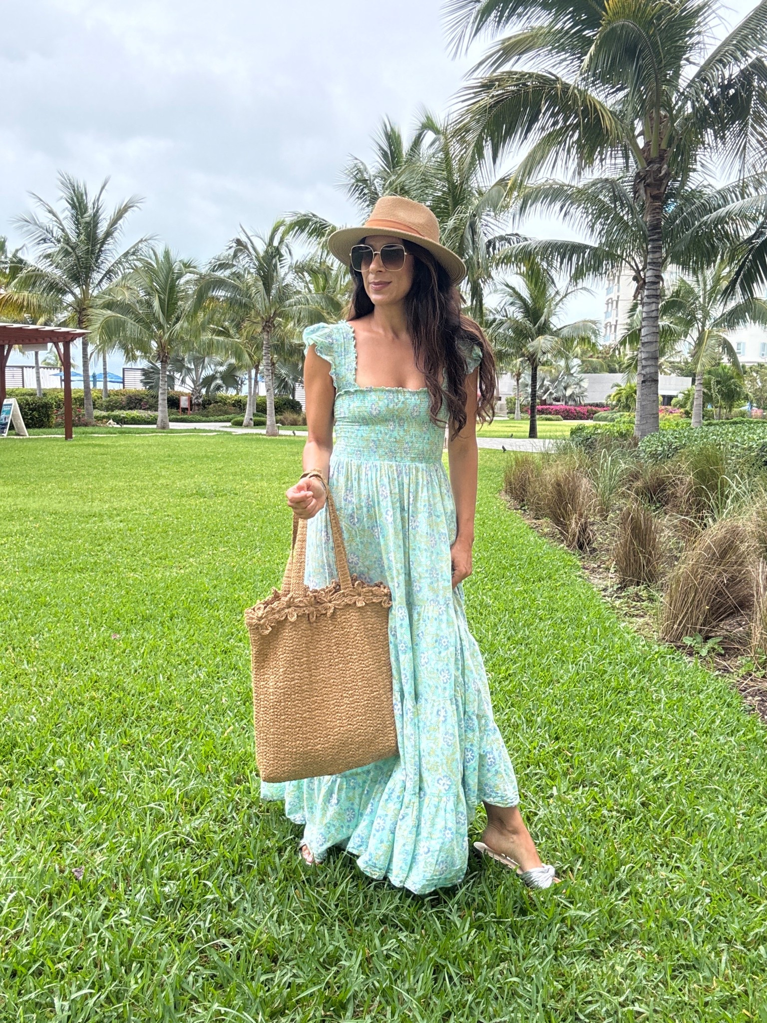 When your outfit matches the island energy—soft, breezy, and ready to wander. #TurksAndCaicos 

#LTKTravel #LTKStyleTip #LTKShoeCrush