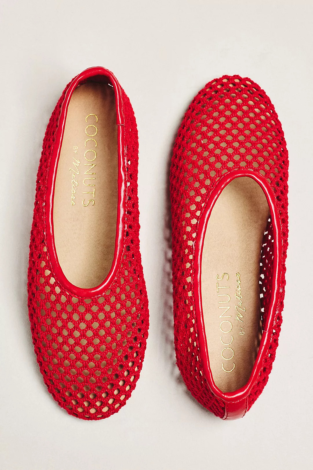Coconuts by Matisse Marta Mesh Ballet Flats | Anthropologie (US)