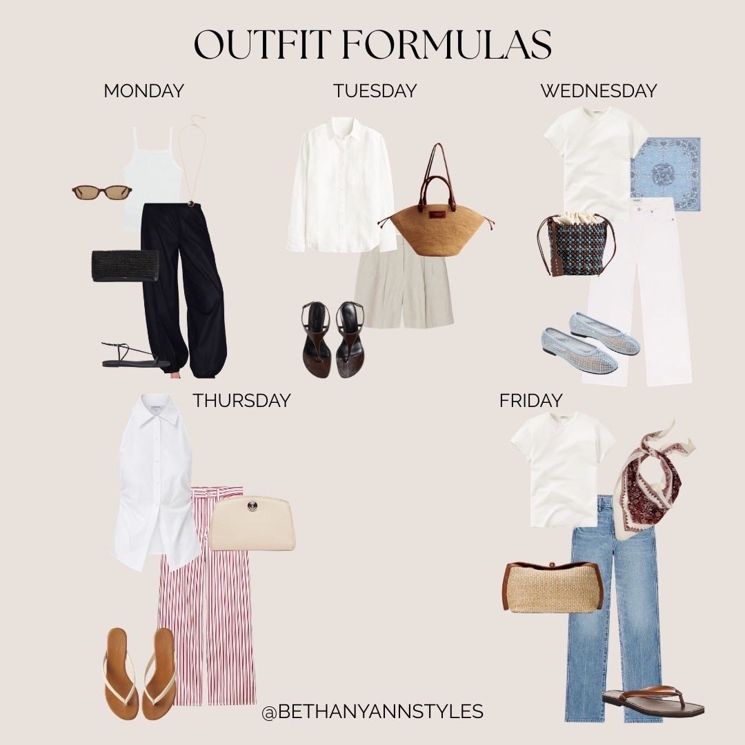Week 27 of 2026 outfit formulas—effortless combinations designed to make getting dressed simple, confident, and stress-free for the week ahead.