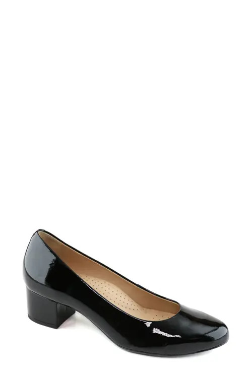 Marc Joseph New York Broad Street Patent Leather Pump in Black Soft Patent at Nordstrom, Size 10.5 | Nordstrom