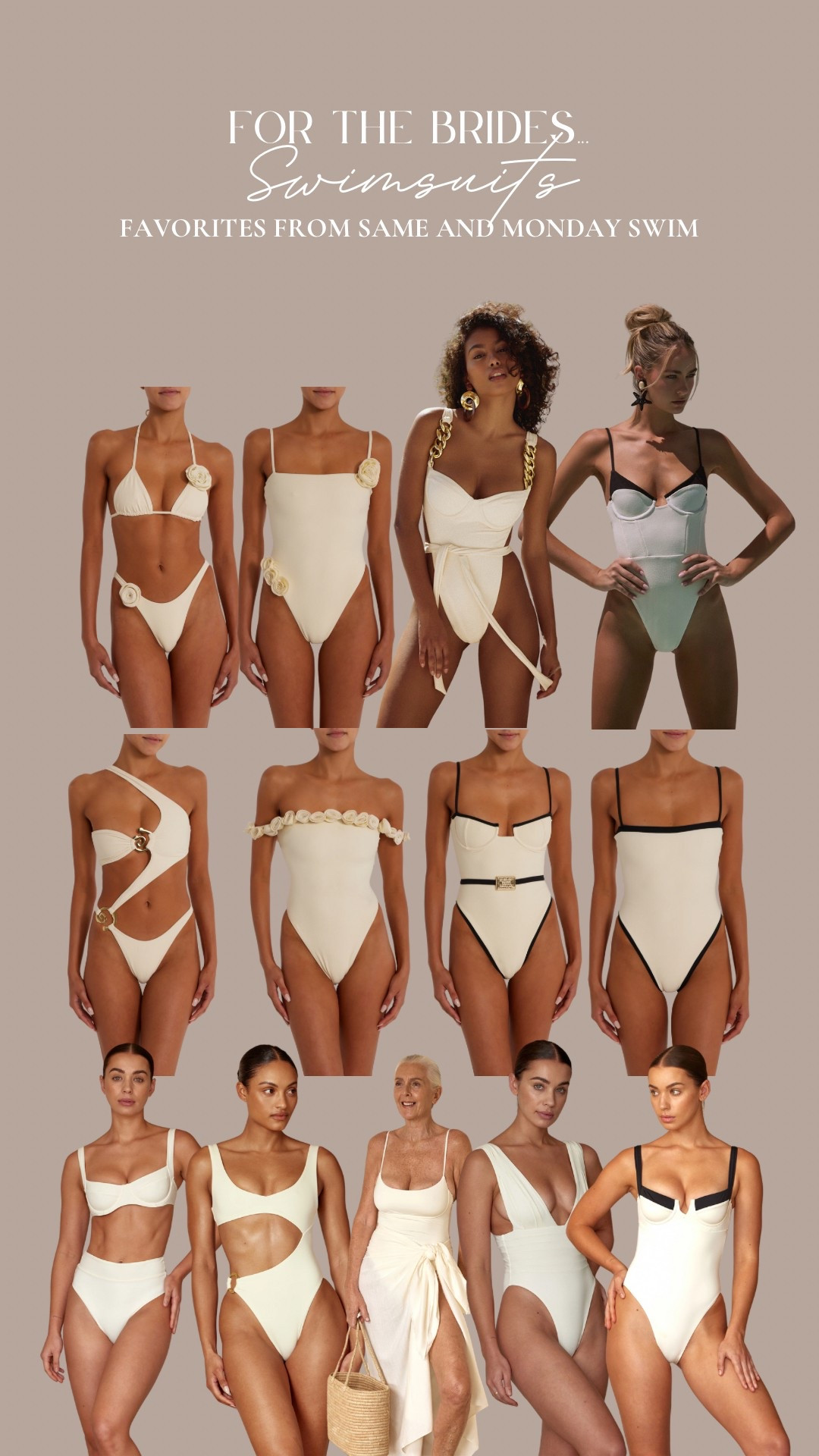 Planning a beach bachelorette this year? Here is what you should wear 🤍💍👙 #bride #bachelorette 

#LTKWedding #LTKSwim #LTKTravel