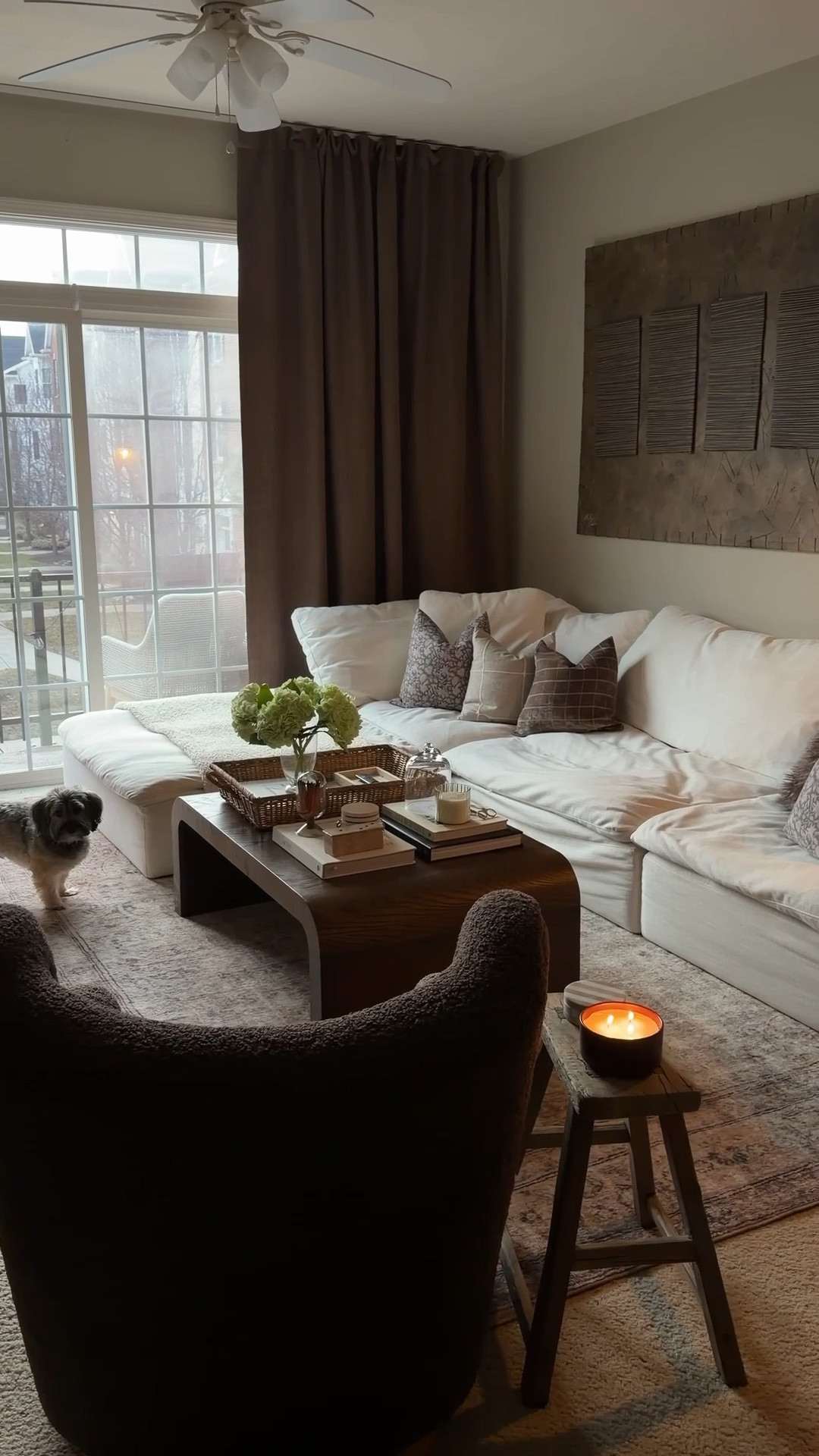 before + after of my living room! 🤎🥹

#LTKmorningroutine #LTKdayinmylife #LTKHome
