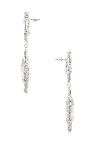 DUNDAS x REVOLVE Aubrey Earring in Silver from Revolve.com | Revolve Clothing (Global)