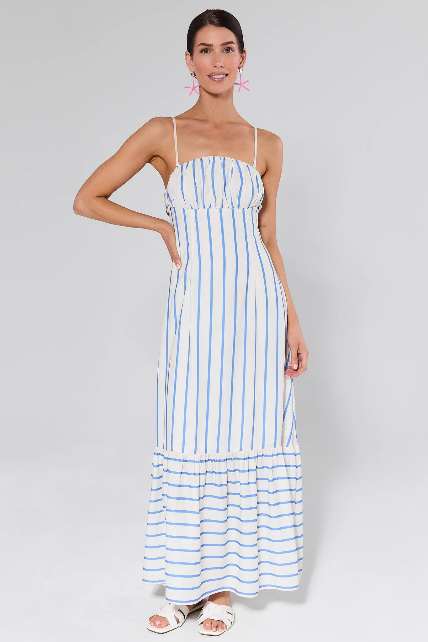 Finley Striped Maxi Dress | Avara