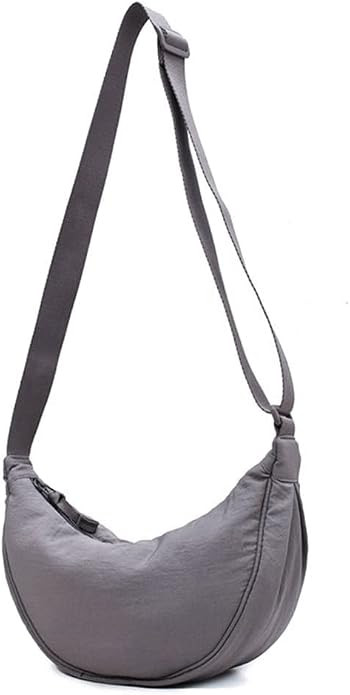 Crescent Women's Nylon Crossbody Hobo Sling Bag - Lightweight, Small Shoulder Purse | Amazon (US)