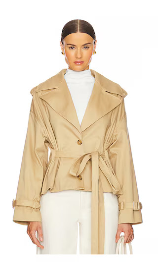 L'Academie by Marianna Provins Jacket in Tan. - size XS | Revolve Clothing (Global)