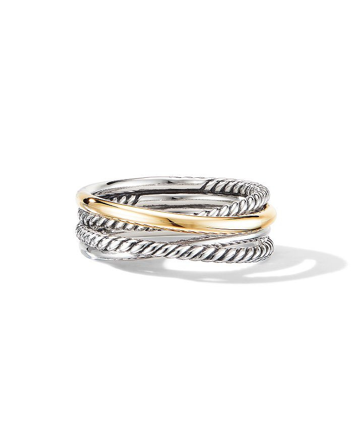 Crossover® Narrow Ring with 18K Yellow Gold | Bloomingdale's (US)