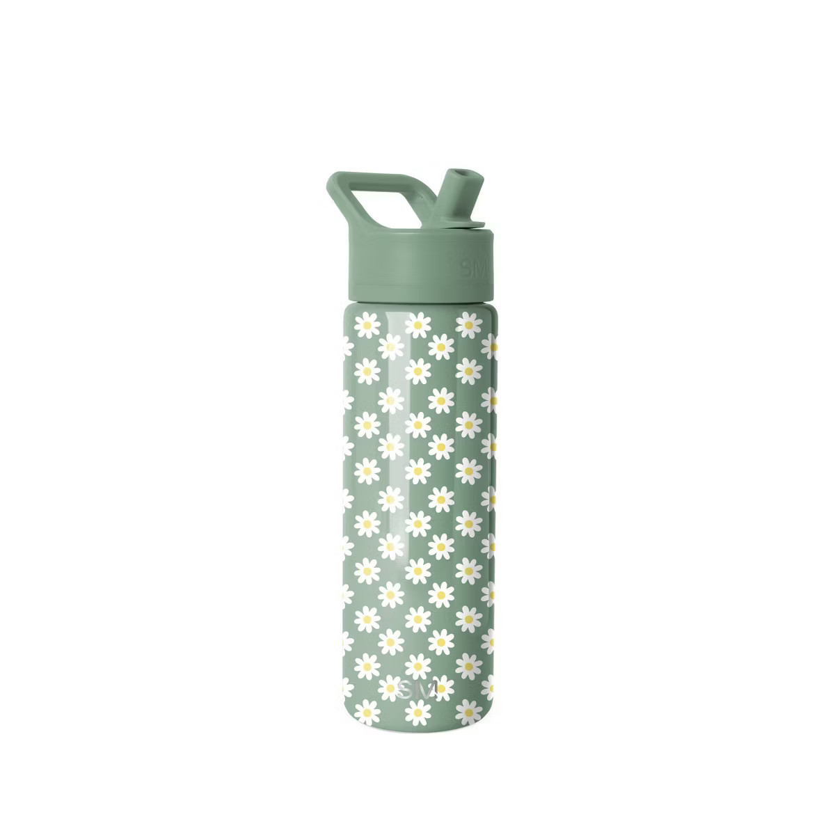 Simple Modern 22oz Summit Daisy Water Bottle Sage Green | Target