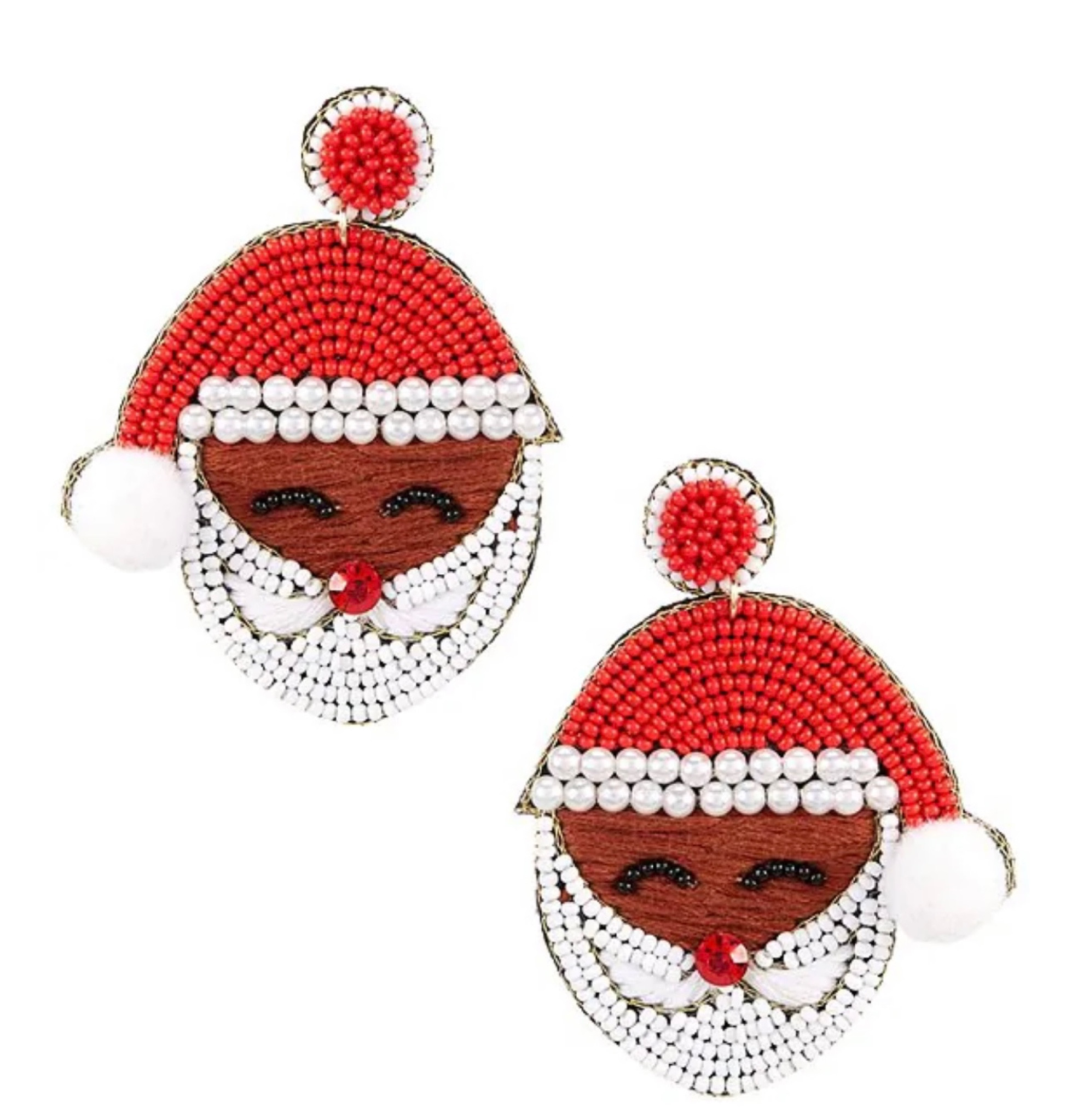 Headed Santa earrings 

#LTKbeauty #LTKSeasonal #LTKHoliday
