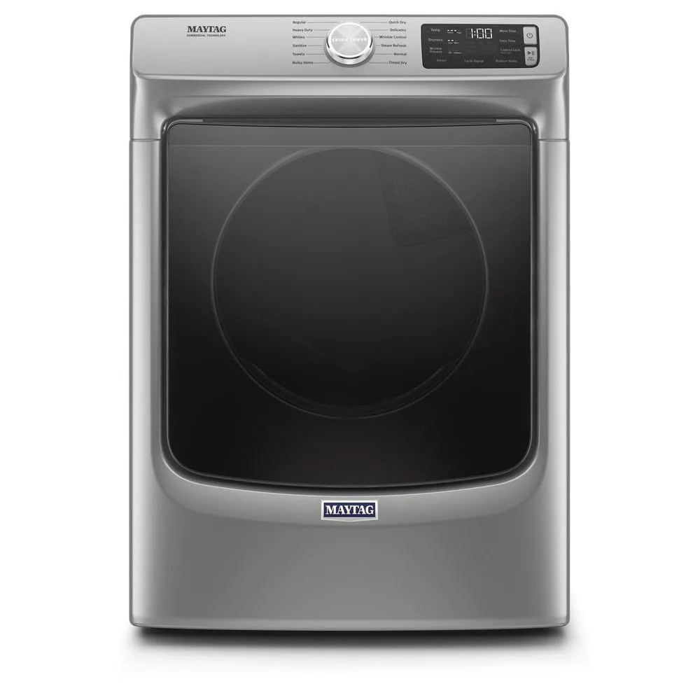 Maytag Extra Large Stackable Steam Cycle Vented Electric Dryer ( Metallic Slate ) Energy Star Certified | MED6630HC | Lowe's