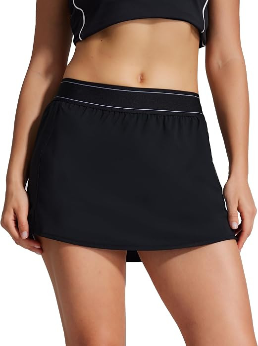 Women's Tennis Golf Skirts High Waisted with Pockets Inner Shorts for Athletic Skorts Sports Runn... | Amazon (US)