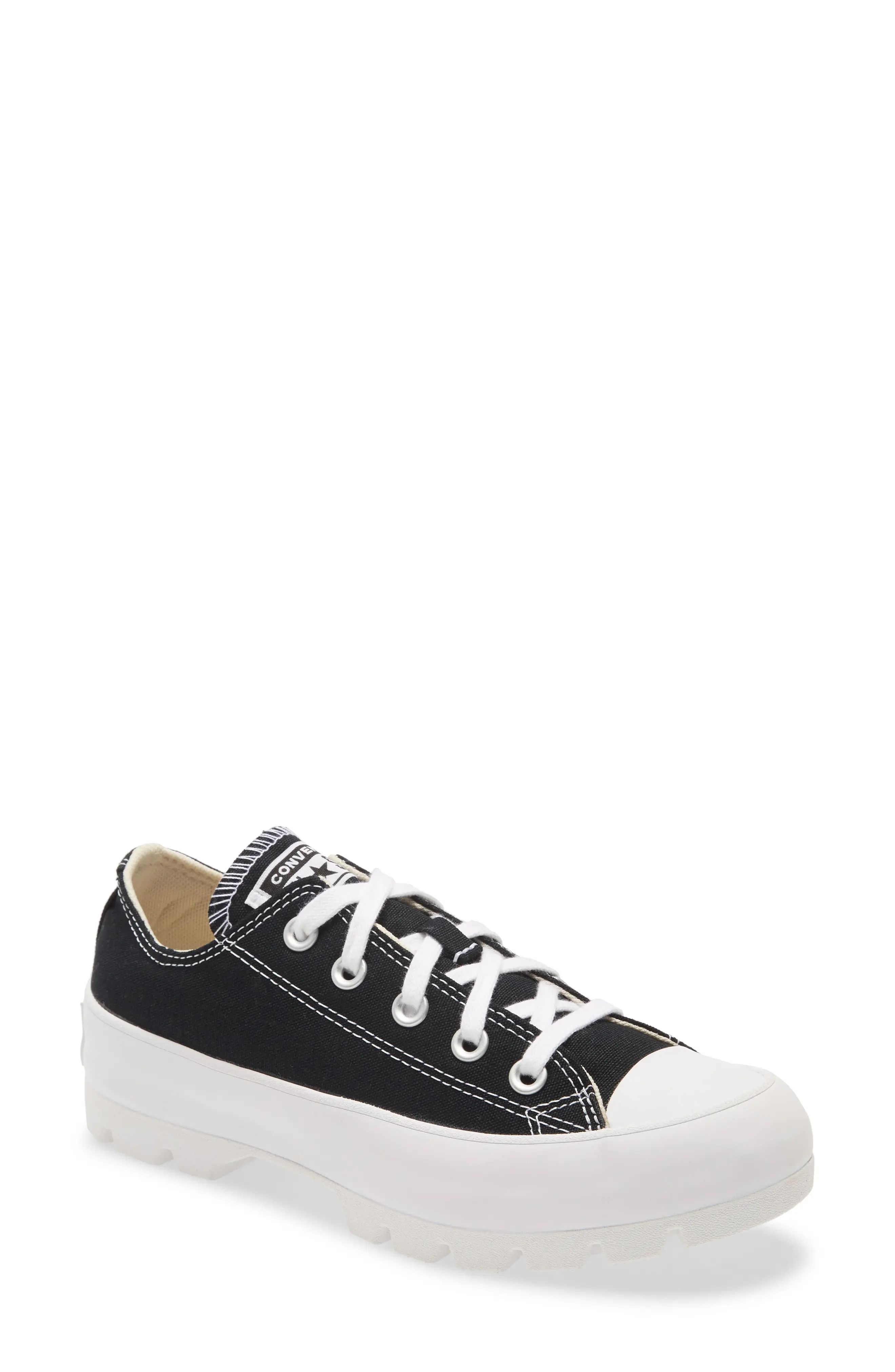 Women's Converse Chuck Taylor All Star Lugged Low Top Sneaker, Size 6 M - Black | Nordstrom