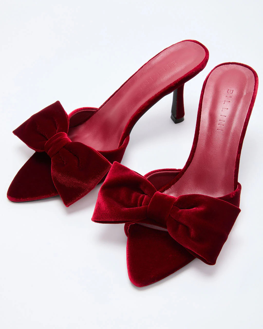 Jingle Drop Velvet Bow Mules | VICI