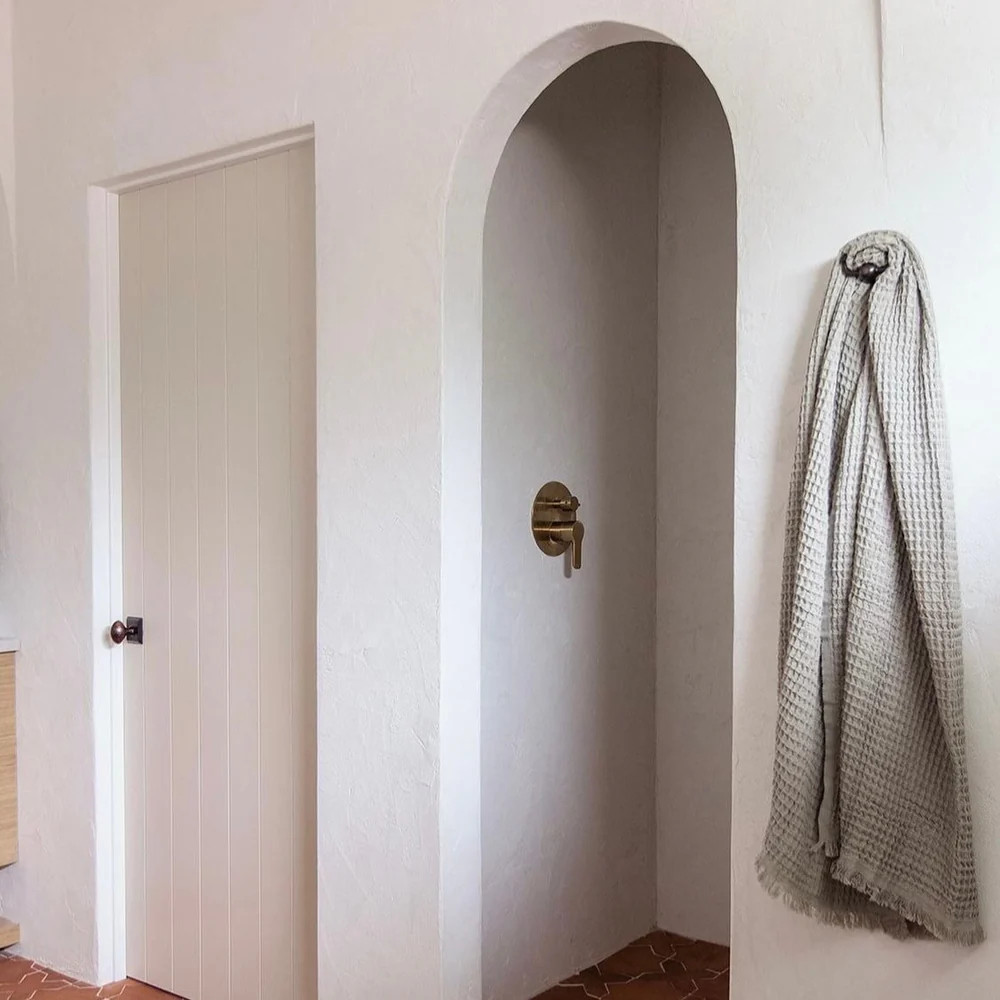 Heena Waffle Weave 100% Turkish Cotton Towel | The Loomia