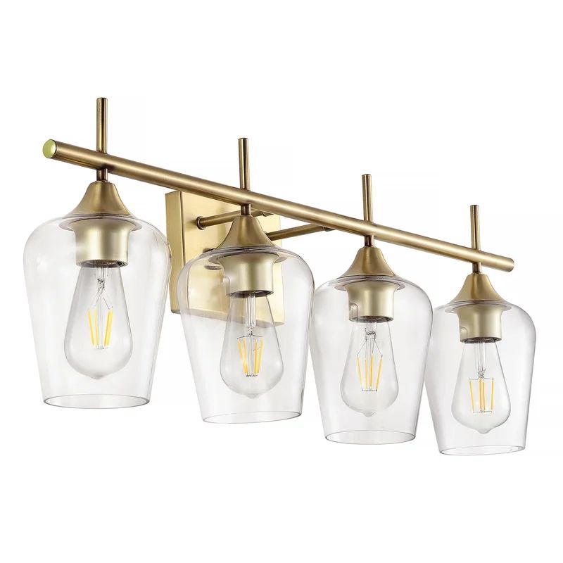 4-Light Dimmable Vanity Light | Wayfair Professional