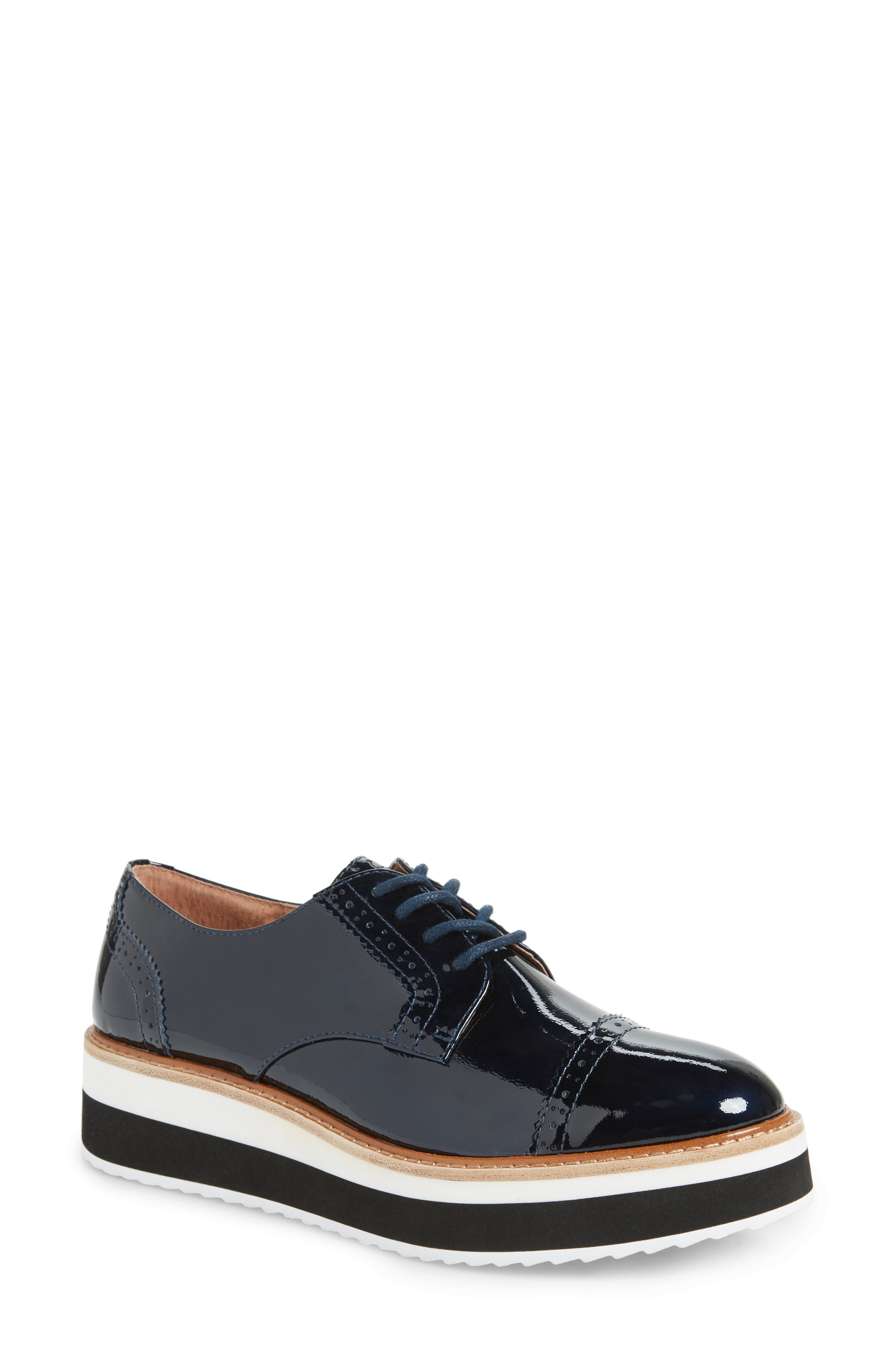Halogen® x Atlantic-Pacific Gabriela Flatform Derby (Women) | Nordstrom