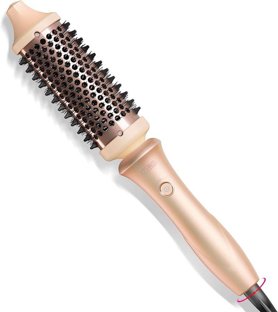 TYMO Thermal Brush Heated Round Brush - STYLUX Blowout Brush with Flexi-Fit Tech for Hair Straigh... | Amazon (US)