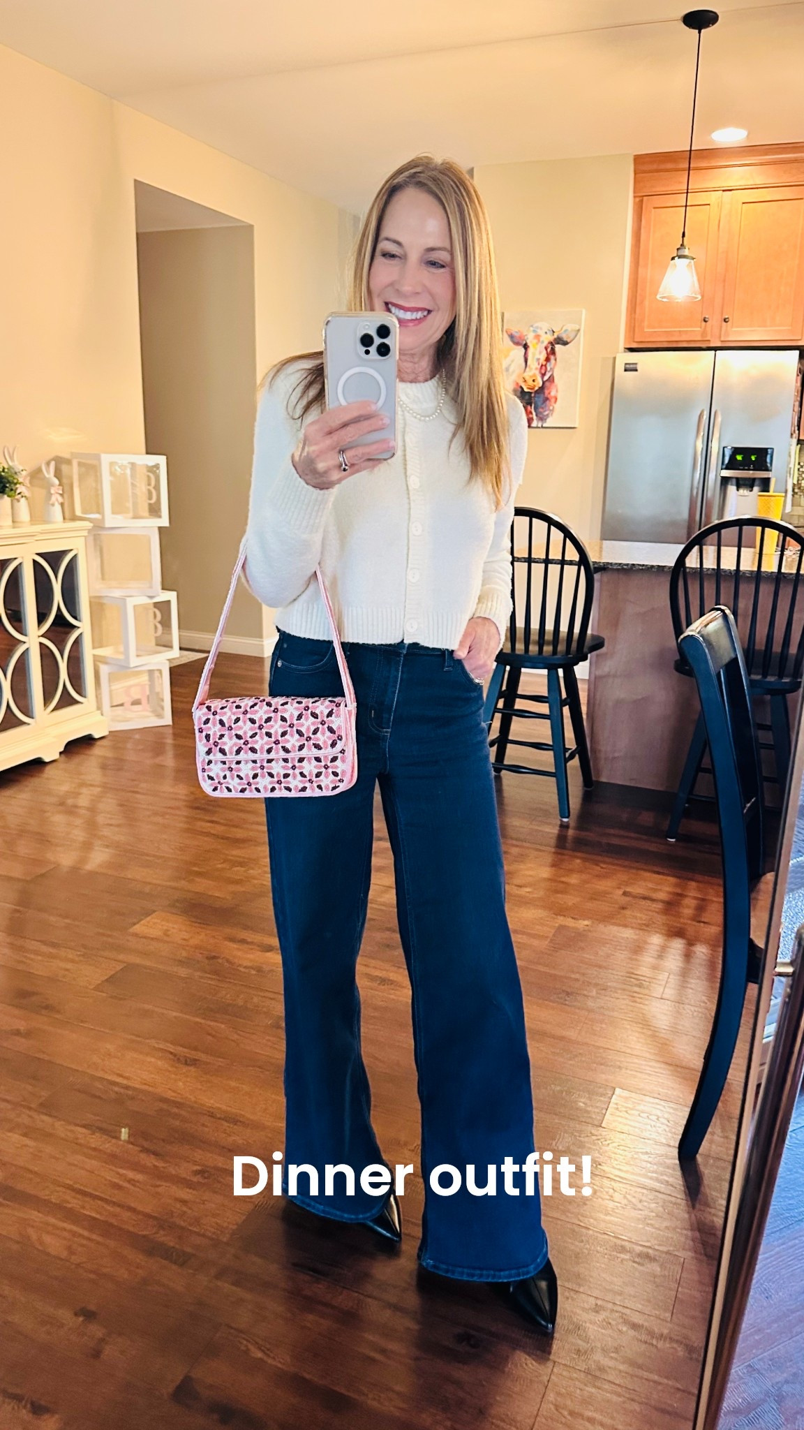 I love my new bag I got from Walmart! 

Also wearing the target jeans I’ve worn a million times plus an old Target sweater! 